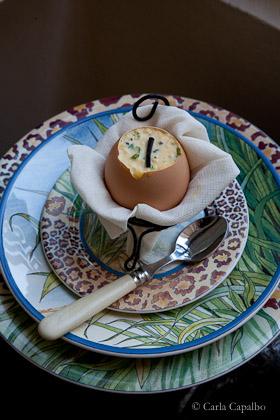 Breakfast at Michel Guérard's spa